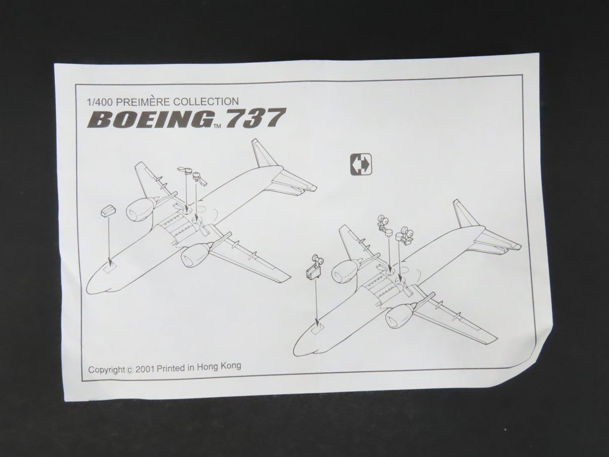 1:400 Scale Dragon Wings 55345-03 Die-Cast Southwest Boeing 737-700 Aircraft