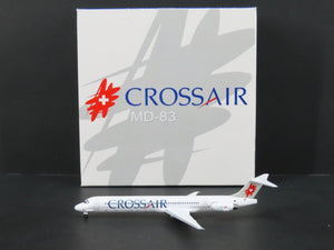 1:400 Scale Dragon Wings Diecast Crosshair McDonnell Douglas MD-83 Airliner