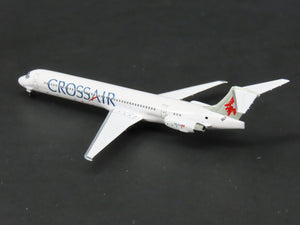 1:400 Scale Dragon Wings Diecast Crosshair McDonnell Douglas MD-83 Airliner