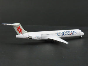 1:400 Scale Dragon Wings Diecast Crosshair McDonnell Douglas MD-83 Airliner