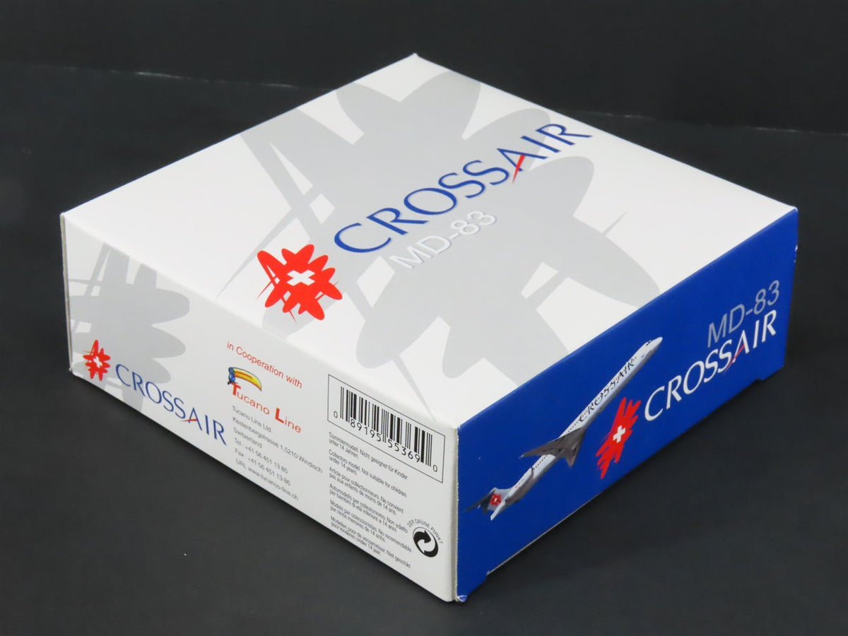 1:400 Scale Dragon Wings Diecast Crosshair McDonnell Douglas MD-83 Airliner