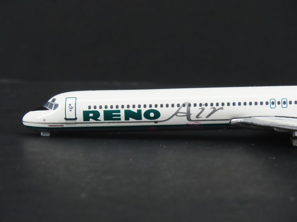 1:400 Scale Phoenix Diecast Reno Air McDonnell Douglas MD-83 Airliner
