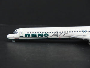 1:400 Scale Phoenix Diecast Reno Air McDonnell Douglas MD-83 Airliner