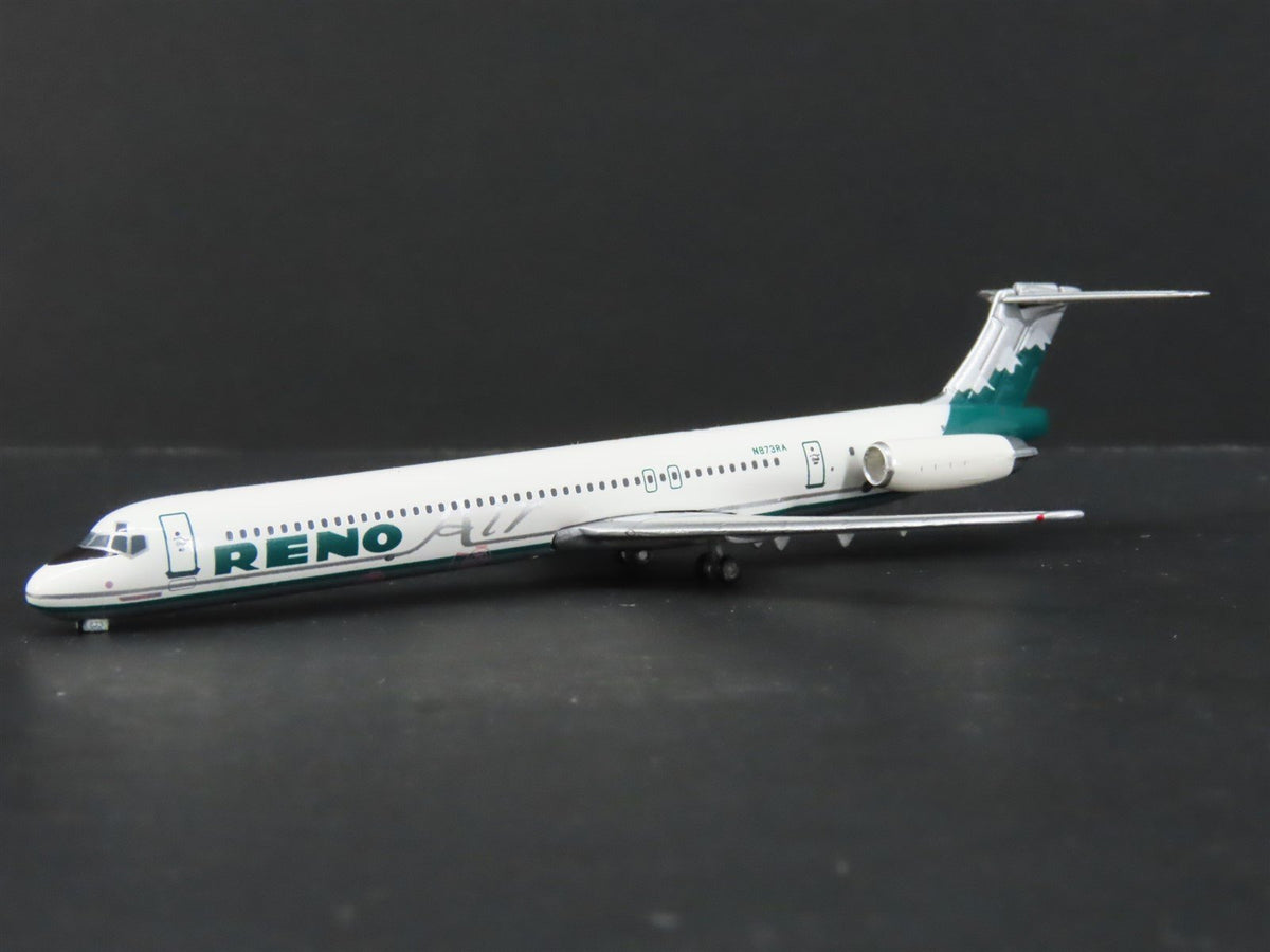 1:400 Scale Phoenix Diecast Reno Air McDonnell Douglas MD-83 Airliner