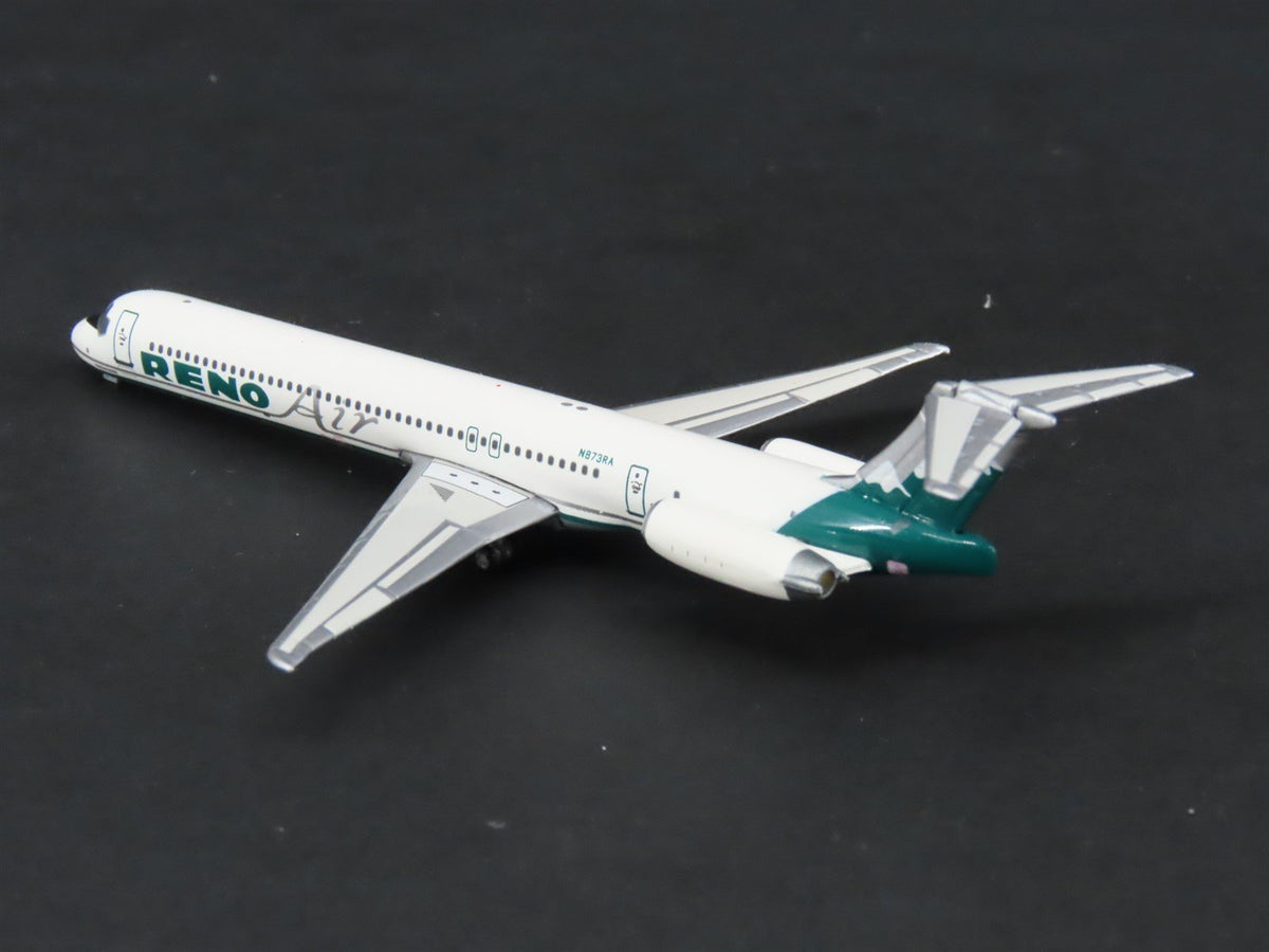 1:400 Scale Phoenix Diecast Reno Air McDonnell Douglas MD-83 Airliner