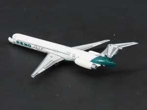 1:400 Scale Phoenix Diecast Reno Air McDonnell Douglas MD-83 Airliner