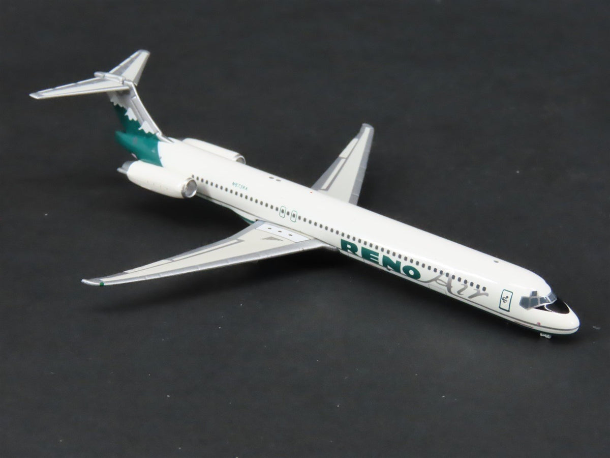 1:400 Scale Phoenix Diecast Reno Air McDonnell Douglas MD-83 Airliner