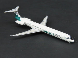 1:400 Scale Phoenix Diecast Reno Air McDonnell Douglas MD-83 Airliner