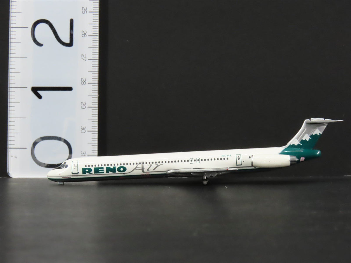 1:400 Scale Phoenix Diecast Reno Air McDonnell Douglas MD-83 Airliner