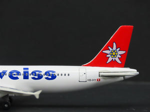 1:400 Dragon Wings 55302-03 Die-Cast Edelweiss Airbus A320-214 Aircraft HB-IHY