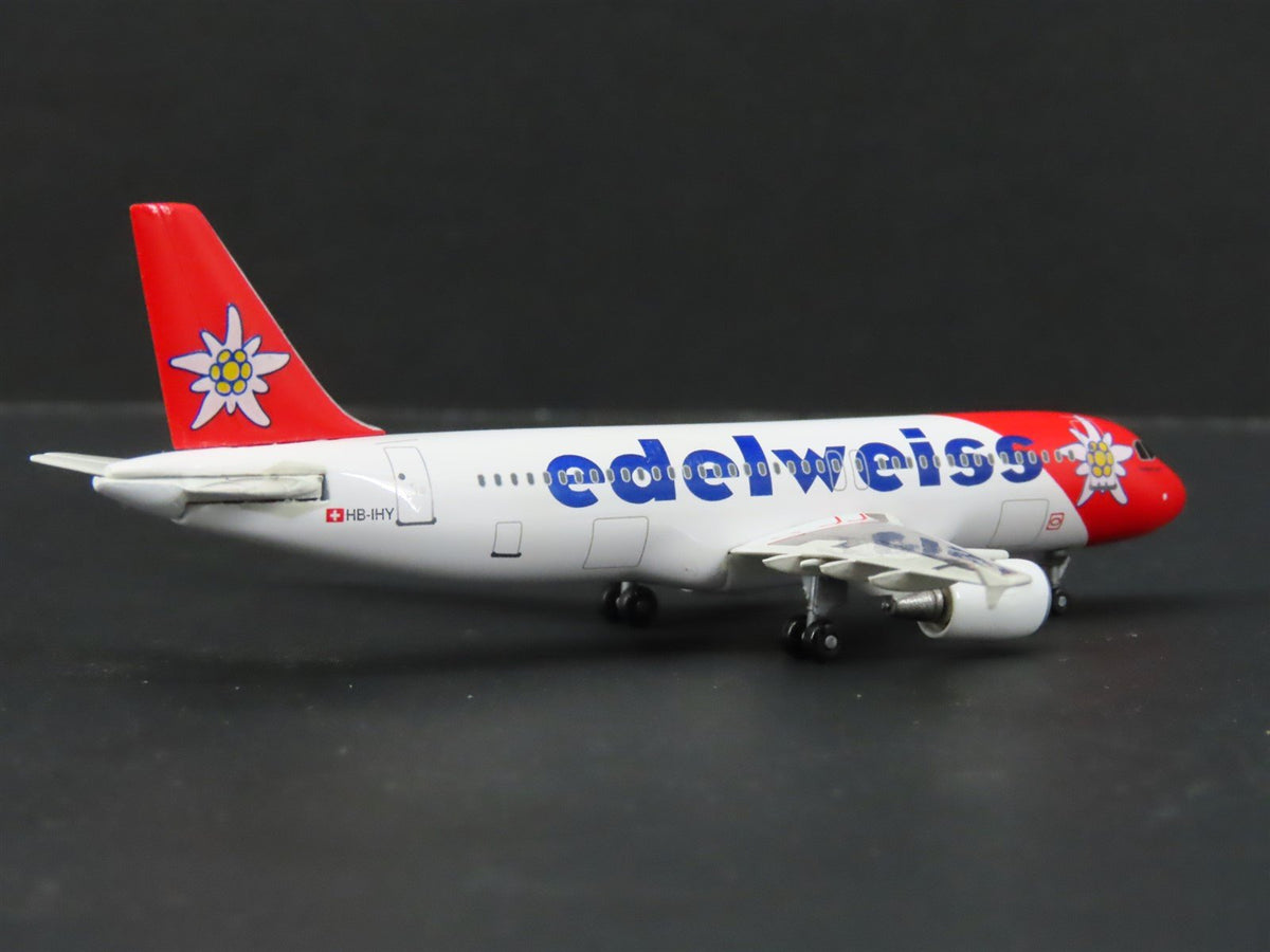 1:400 Dragon Wings 55302-03 Die-Cast Edelweiss Airbus A320-214 Aircraft HB-IHY