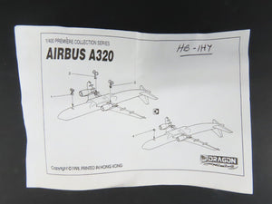 1:400 Dragon Wings 55302-03 Die-Cast Edelweiss Airbus A320-214 Aircraft HB-IHY