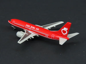 1:400 Scale Dragon Wings 55137-03 Die-Cast New York Air Boeing B737-3TO Aircraft