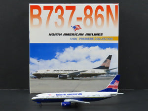 1:400 Dragon Wings 55240-03 Die-Cast North American Boeing B737-86N Aircraft