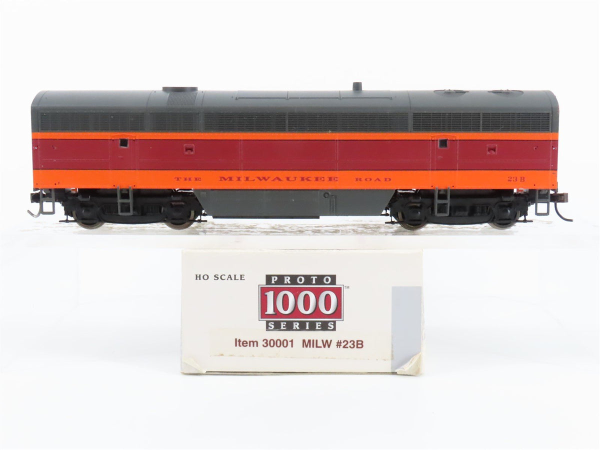 HO Scale Proto 1000 30001 MILW Milwaukee Road FM C-Liner B-Unit Diesel #23B