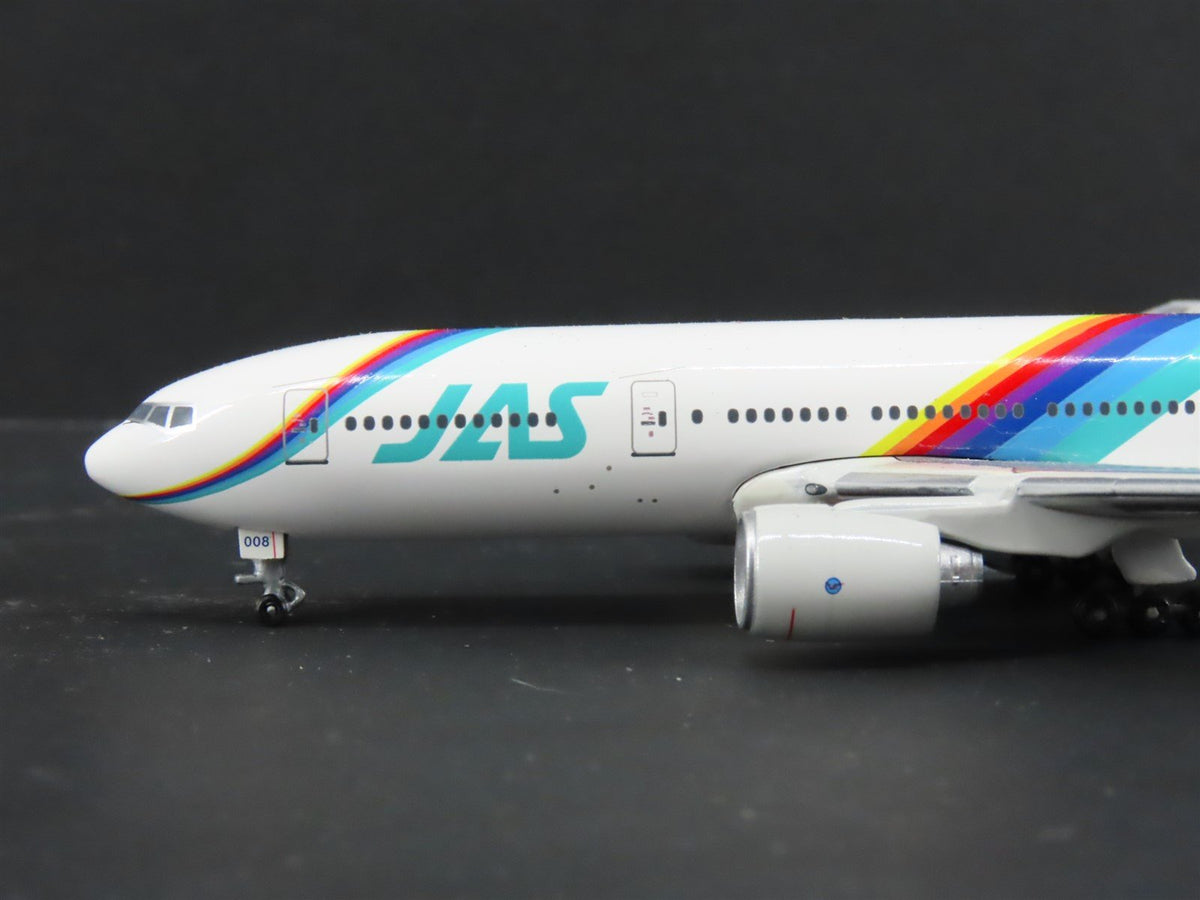 1:400 Scale Phoenix Model Die-Cast JAS Rainbow Seven Boeing B777-289 Aircraft