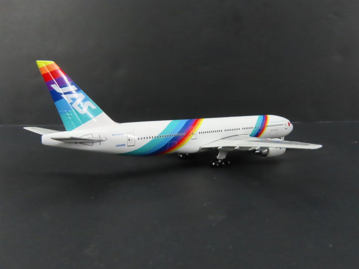 1:400 Scale Phoenix Model Die-Cast JAS Rainbow Seven Boeing B777-289 Aircraft