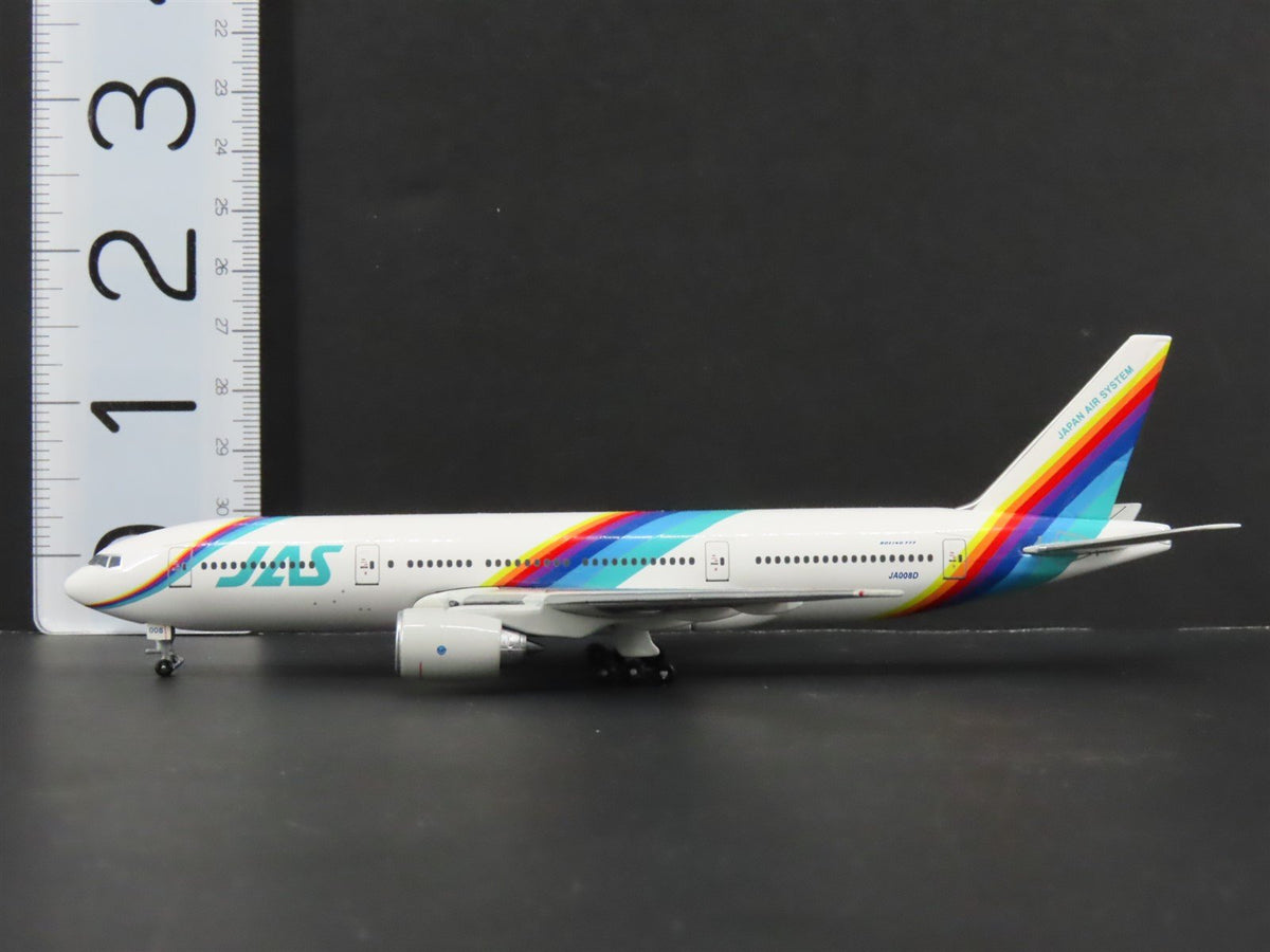 1:400 Scale Phoenix Model Die-Cast JAS Rainbow Seven Boeing B777-289 Aircraft