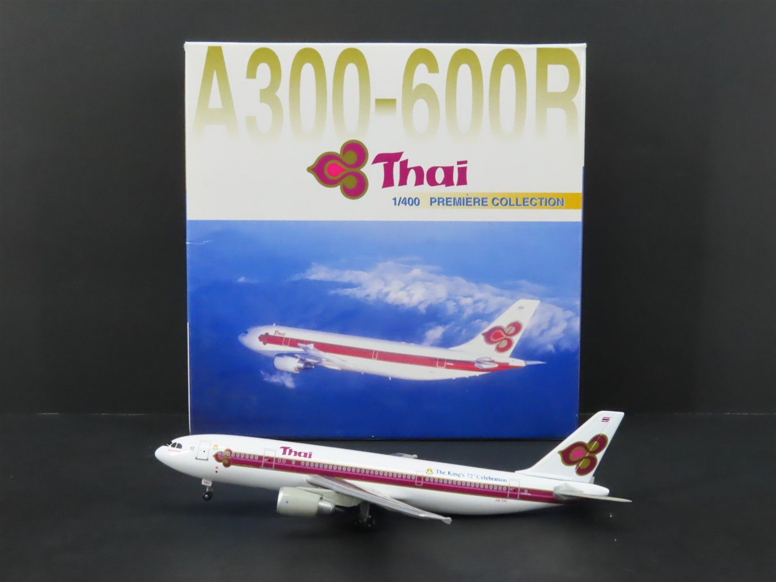 1:400 Scale Dragon Wings 55151 Diecast Thai Airlines Airbus A300-600B Airliner