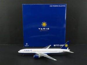 1:400 Dragon Wings 55415-03 Die-Cast Varig Brasil Boeing 777 Aircraft PP-VRA