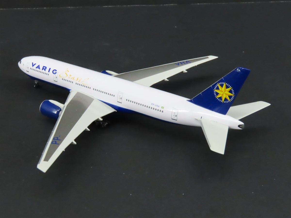 1:400 Dragon Wings 55415-03 Die-Cast Varig Brasil Boeing 777 Aircraft PP-VRA