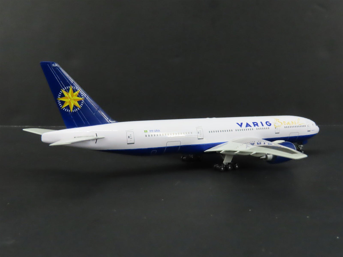 1:400 Dragon Wings 55415-03 Die-Cast Varig Brasil Boeing 777 Aircraft PP-VRA