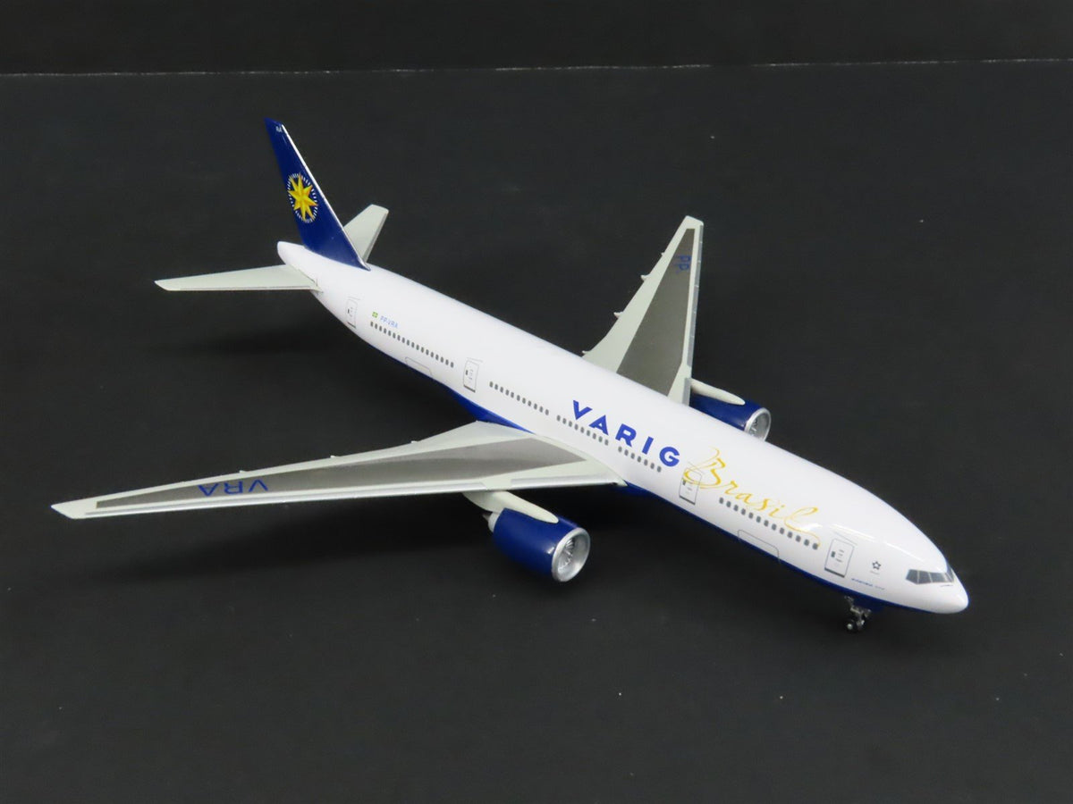 1:400 Dragon Wings 55415-03 Die-Cast Varig Brasil Boeing 777 Aircraft PP-VRA