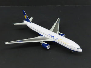 1:400 Dragon Wings 55415-03 Die-Cast Varig Brasil Boeing 777 Aircraft PP-VRA