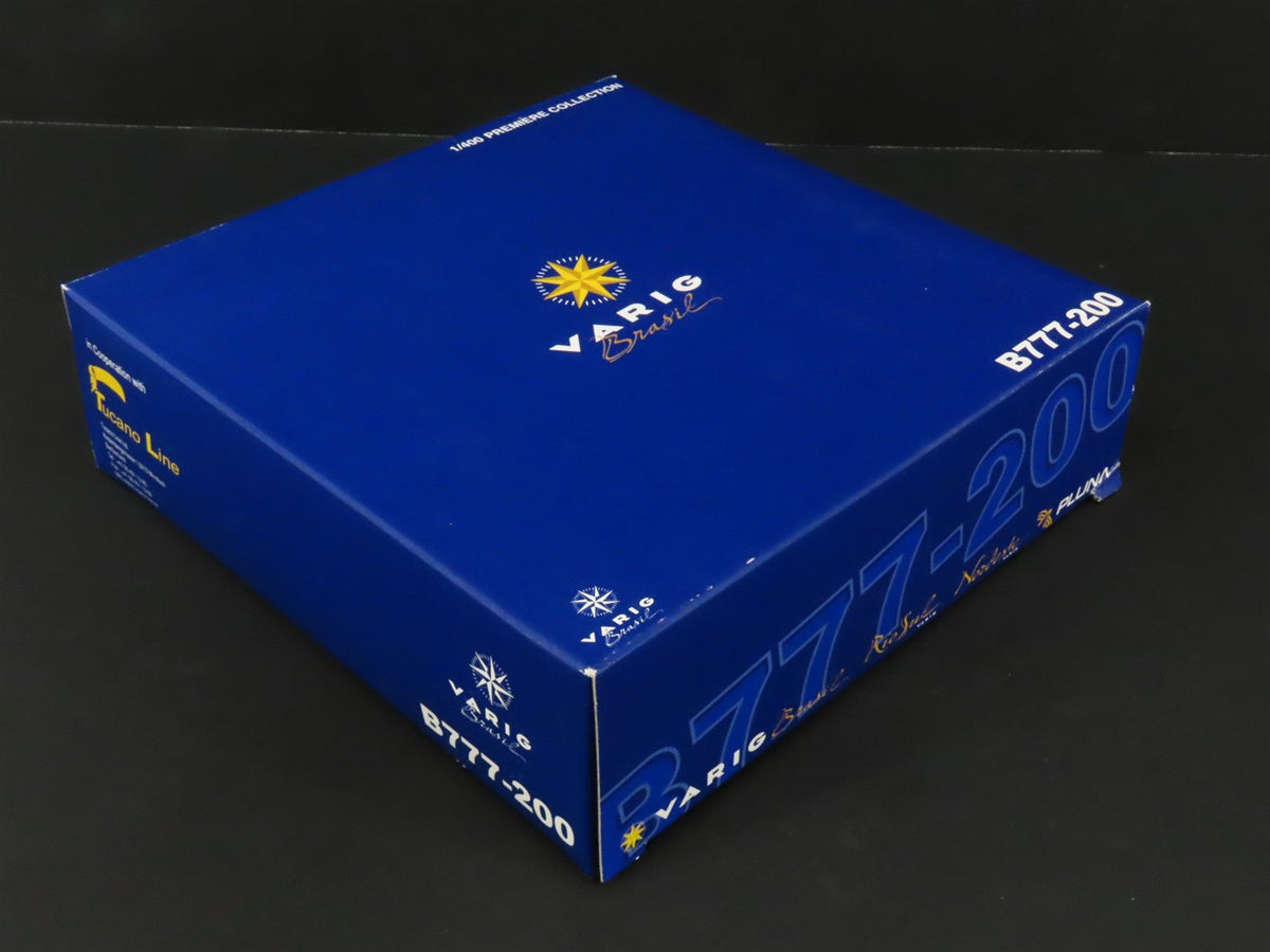 1:400 Dragon Wings 55415-03 Die-Cast Varig Brasil Boeing 777 Aircraft PP-VRA
