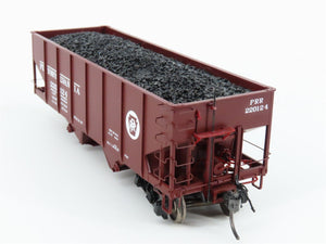 HO Scale MTH 80-90013E PRR Pennsylvania Railroad 2-Bay Open Hopper #220124