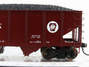 HO Scale MTH 80-90012A PRR Pennsylvania 2-Bay Hopper #220146 Custom Weathered