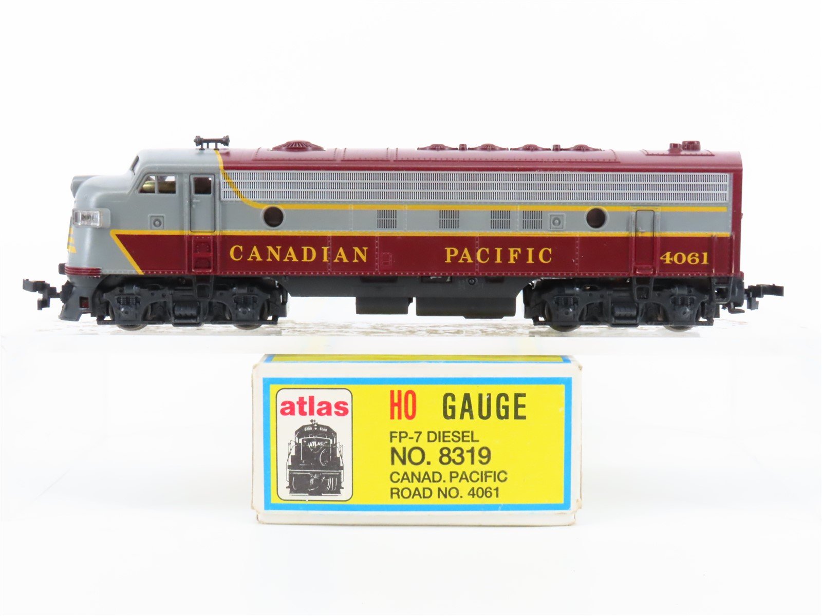 HO Scale Atlas 8319 CP Canadian Pacific EMD FP7 Diesel Locomotive #4061