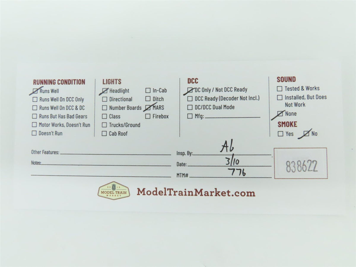 HO Scale Proto 2000 8714 RI Rock Island E8/9A Diesel Locomotive #652