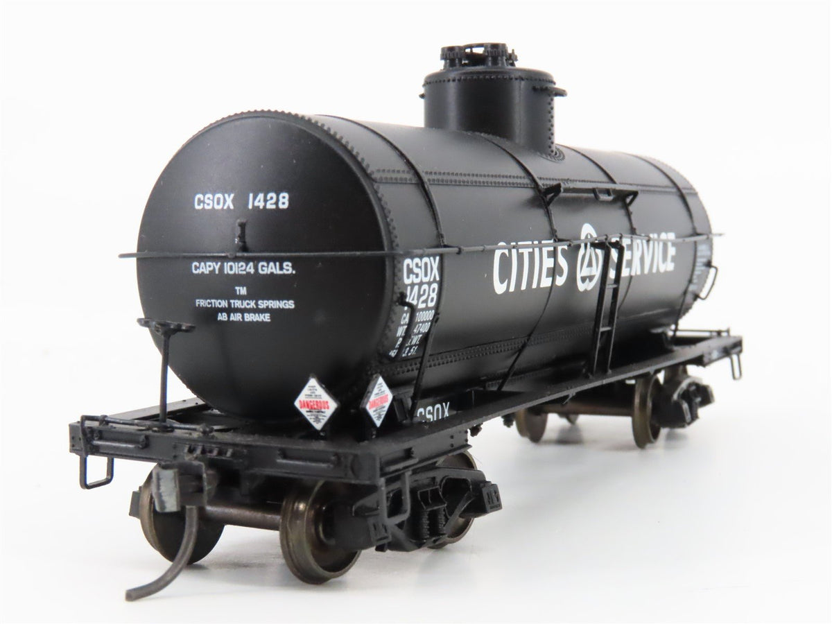 HO Scale PROTO 2000 #23359 CSOX Cities Service Single Dome Tank Car #1428