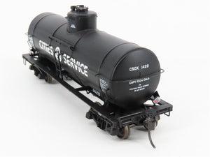 HO Scale PROTO 2000 #23359 CSOX Cities Service Single Dome Tank Car #1428