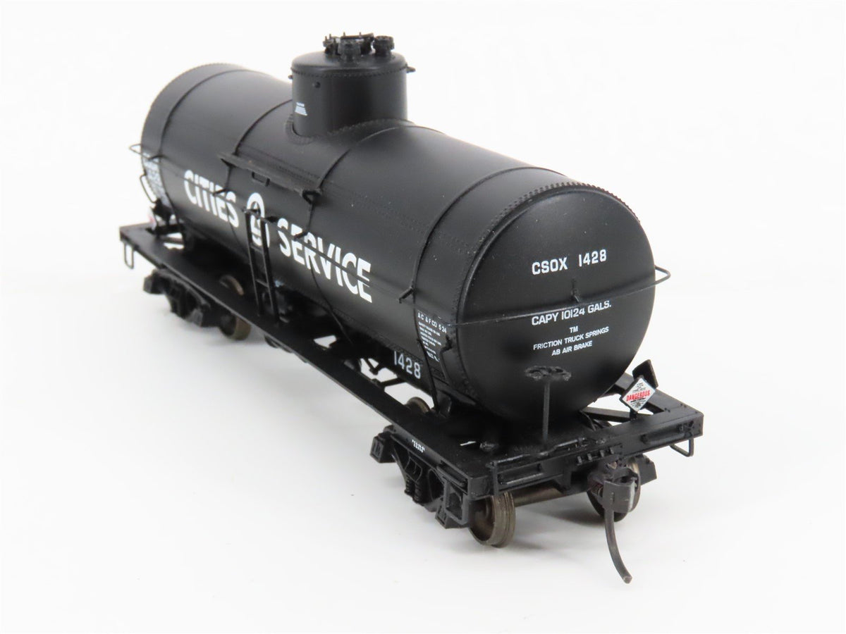 HO Scale PROTO 2000 #23359 CSOX Cities Service Single Dome Tank Car #1428