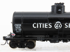 HO Scale PROTO 2000 #23172 CSOX Cities Service Single Dome Tank Car #1414