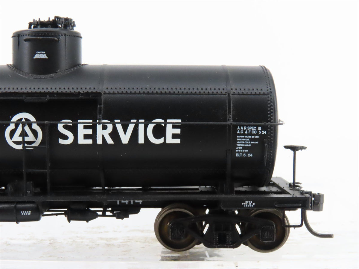 HO Scale PROTO 2000 #23172 CSOX Cities Service Single Dome Tank Car #1414