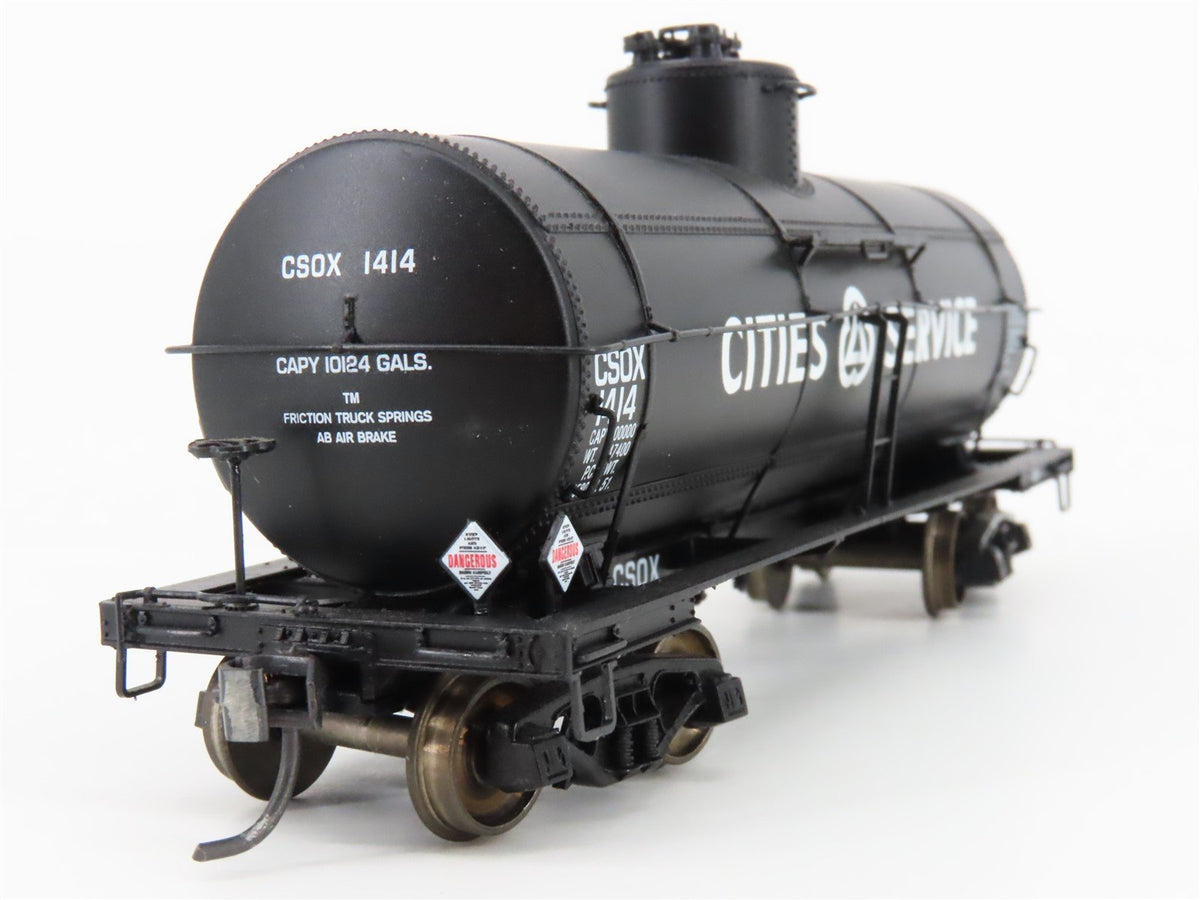 HO Scale PROTO 2000 #23172 CSOX Cities Service Single Dome Tank Car #1414