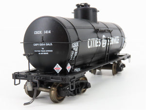 HO Scale PROTO 2000 #23172 CSOX Cities Service Single Dome Tank Car #1414