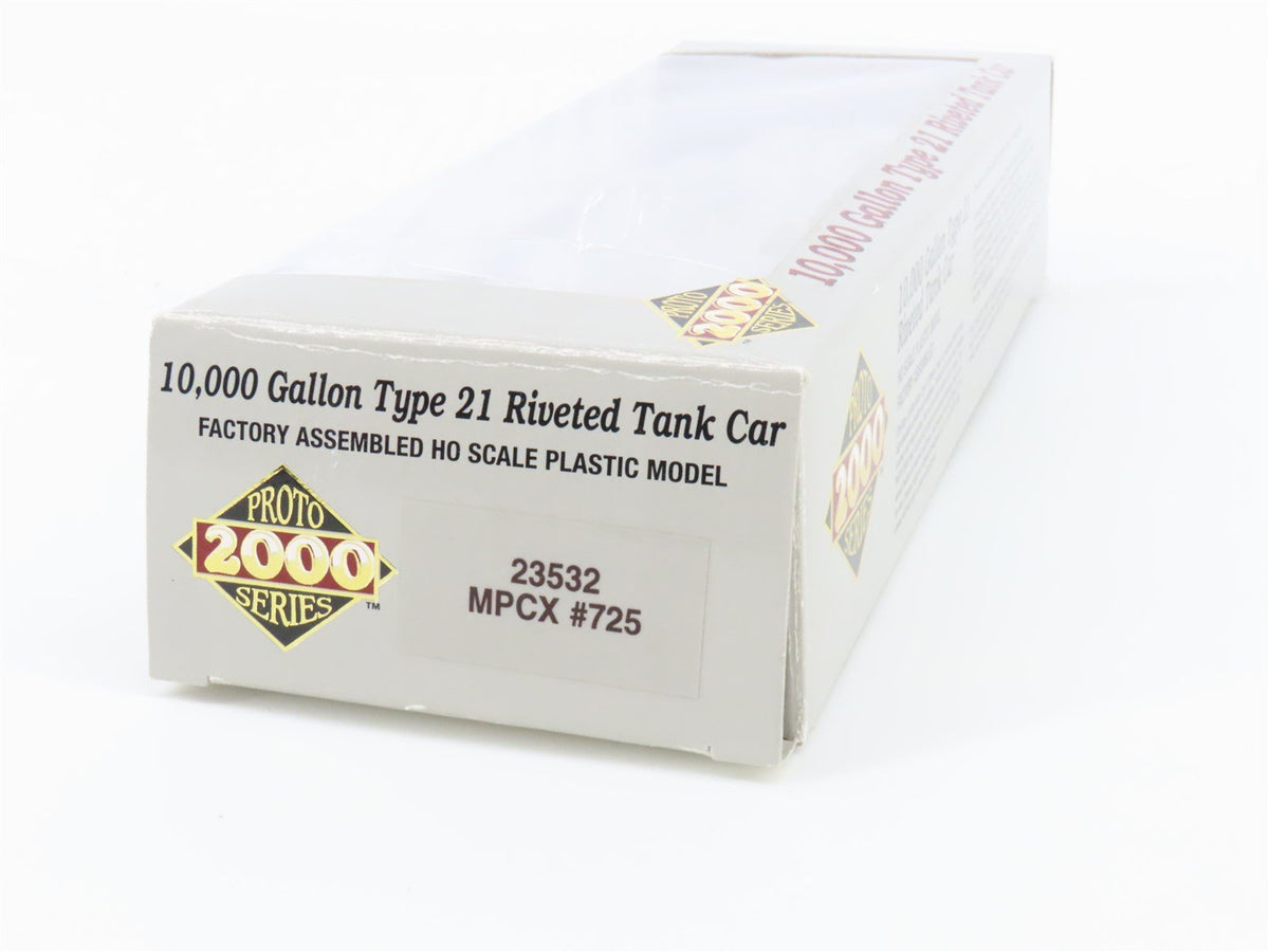 HO Scale PROTO 2000 #23532 MPCX Magnolia Petroleum Single Dome Tank Car #725