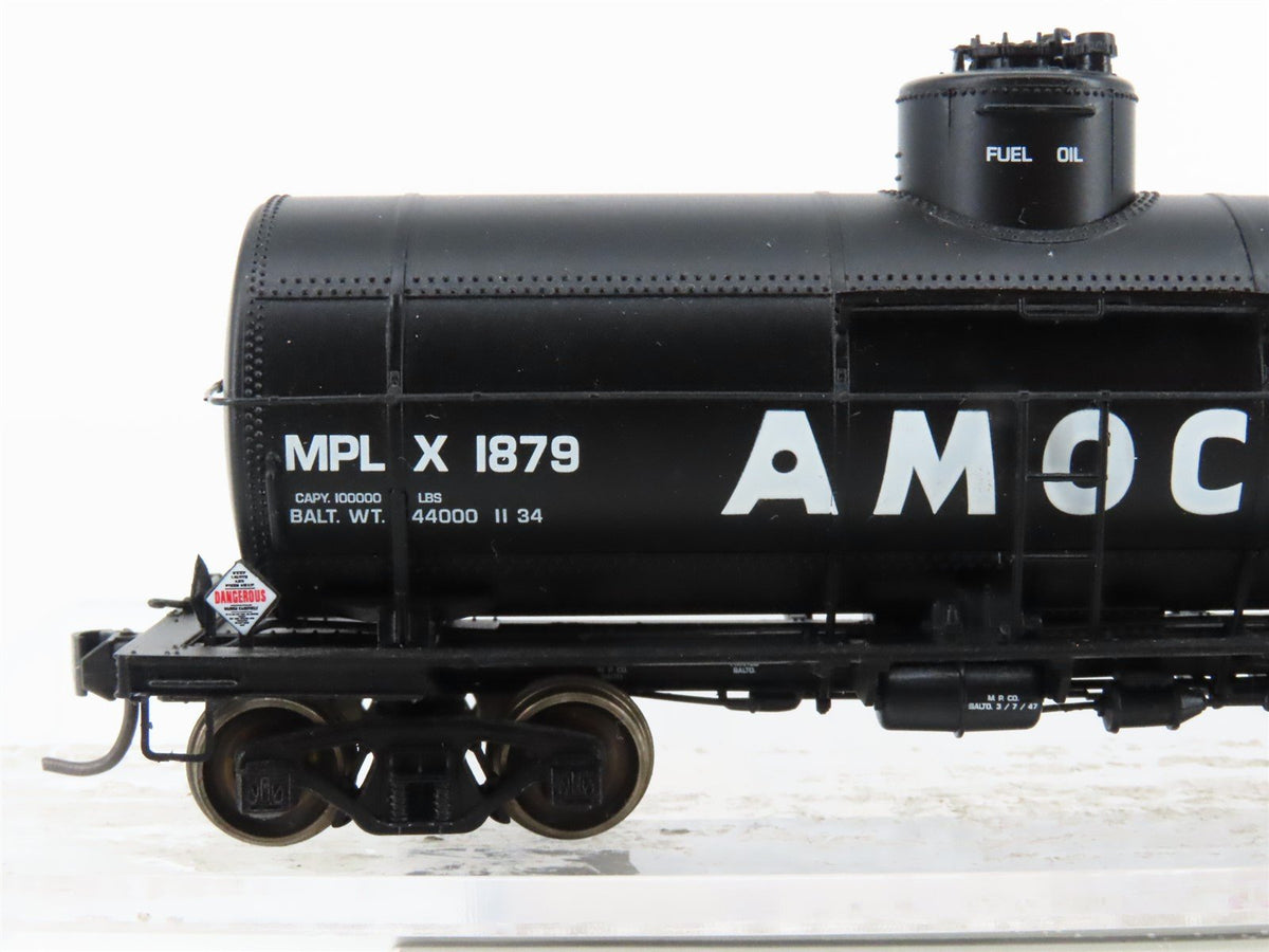 HO Scale PROTO 2000 #23358 MPLX Amoco Fuel Oil Single Dome Tank Car #1879