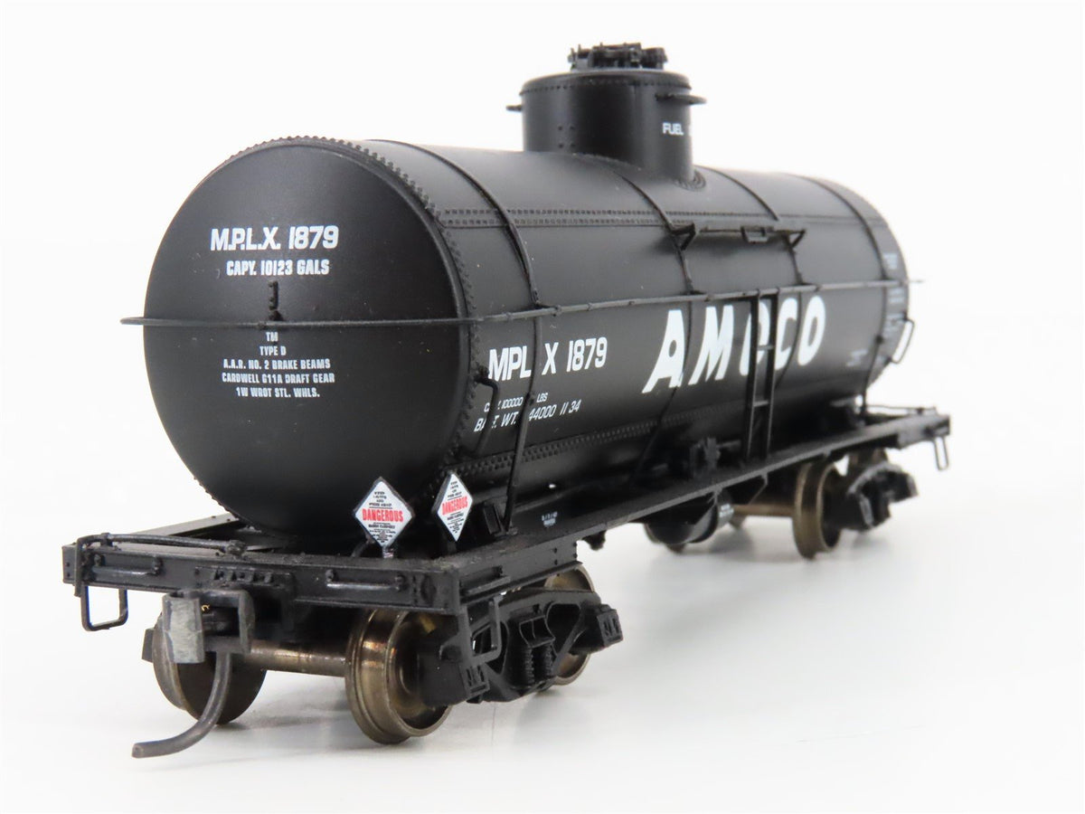 HO Scale PROTO 2000 #23358 MPLX Amoco Fuel Oil Single Dome Tank Car #1879
