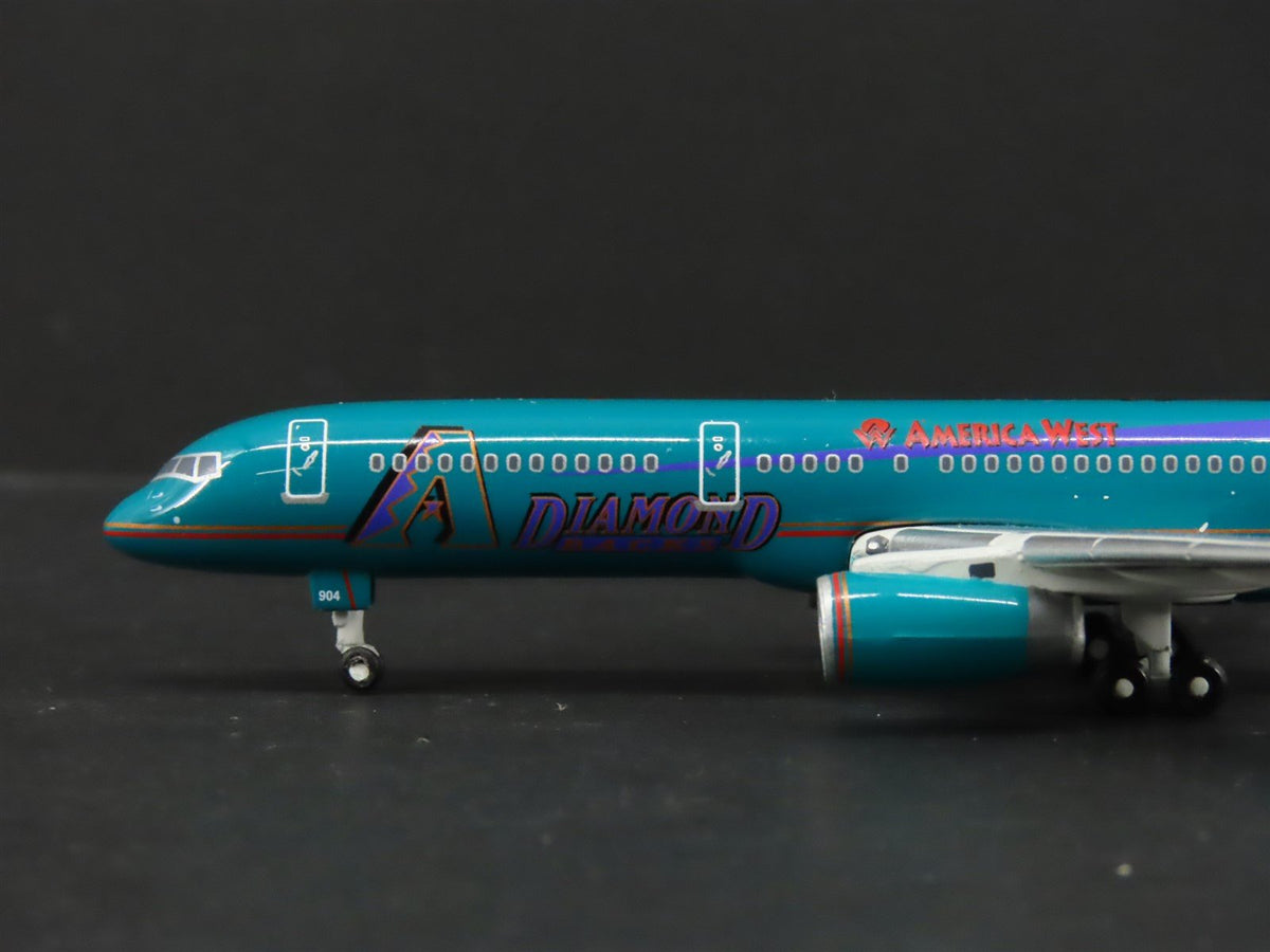 1:400 Gemini Jets Die-Cast America West &quot;Diamond Backs&quot; Boeing 757-200 Airliner