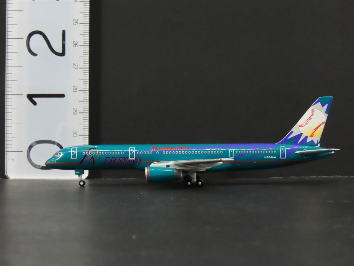 1:400 Gemini Jets Die-Cast America West &quot;Diamond Backs&quot; Boeing 757-200 Airliner