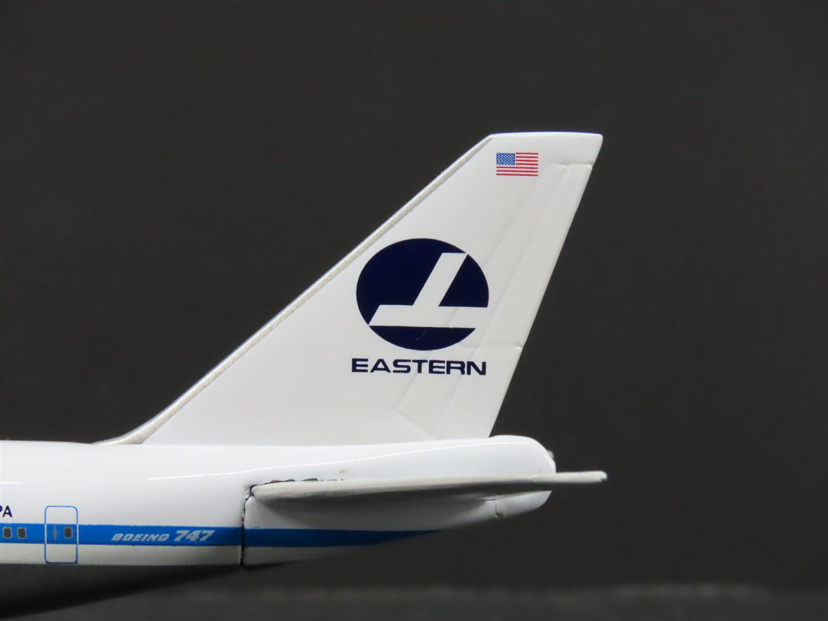 1:400 Scale Gemini Jets Die-Cast Eastern Airlines Boeing 747-100 Airliner
