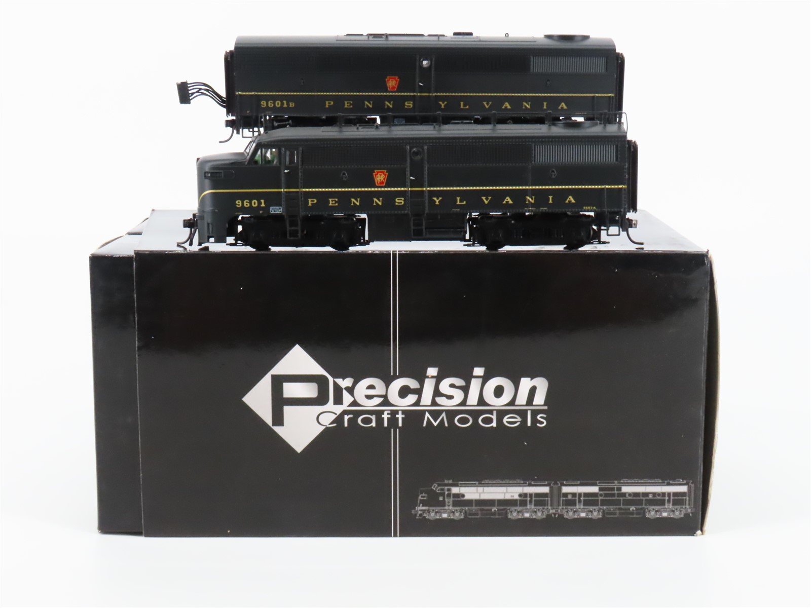 HO Scale Precision Craft 266 PRR Pennsylvania Alco FA/FB Diesel Set w/ DCC