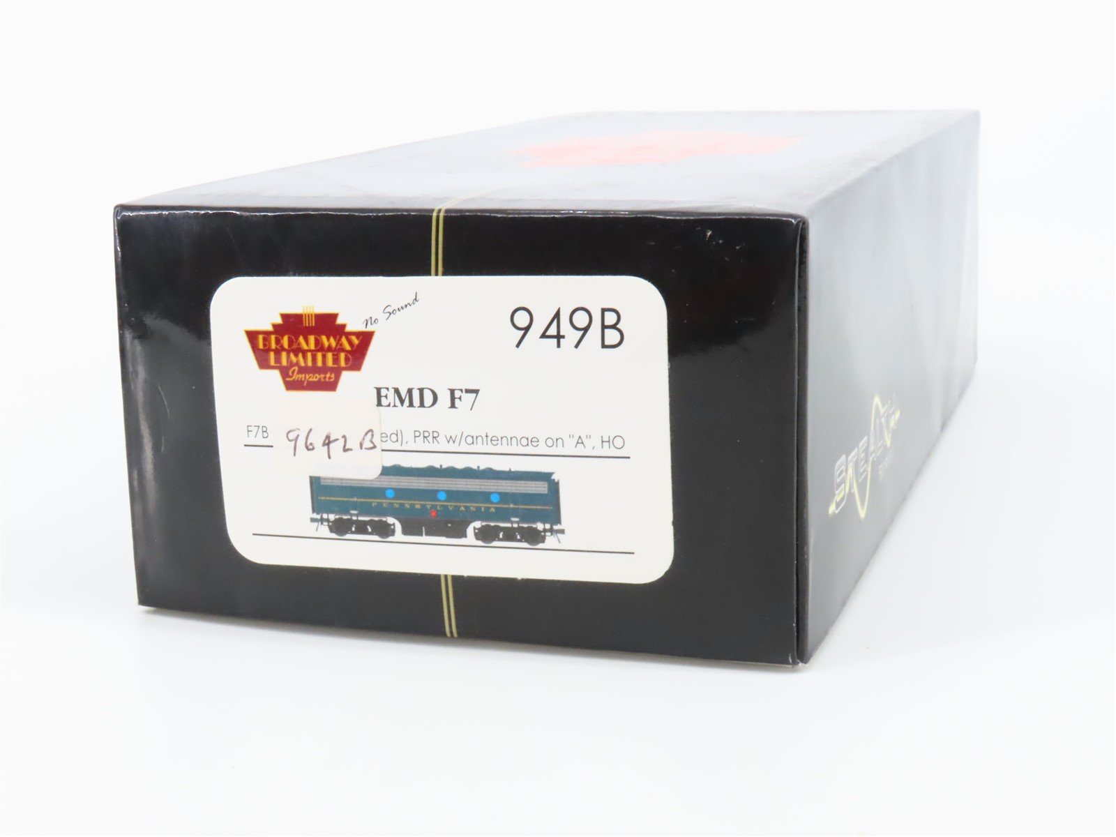 HO Scale Broadway Limited BLI 949B PRR Pennsylvania F7B Diesel #9642B