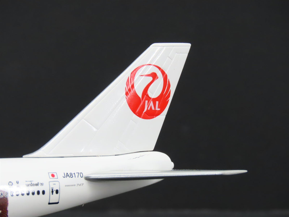 1:400 Scale Jet Air Die-Cast Japan Airlines GLAY Expo &#39;99 Boeing 747 Airliner