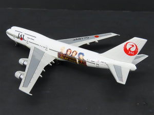 1:400 Scale Jet Air Die-Cast Japan Airlines GLAY Expo '99 Boeing 747 Airliner